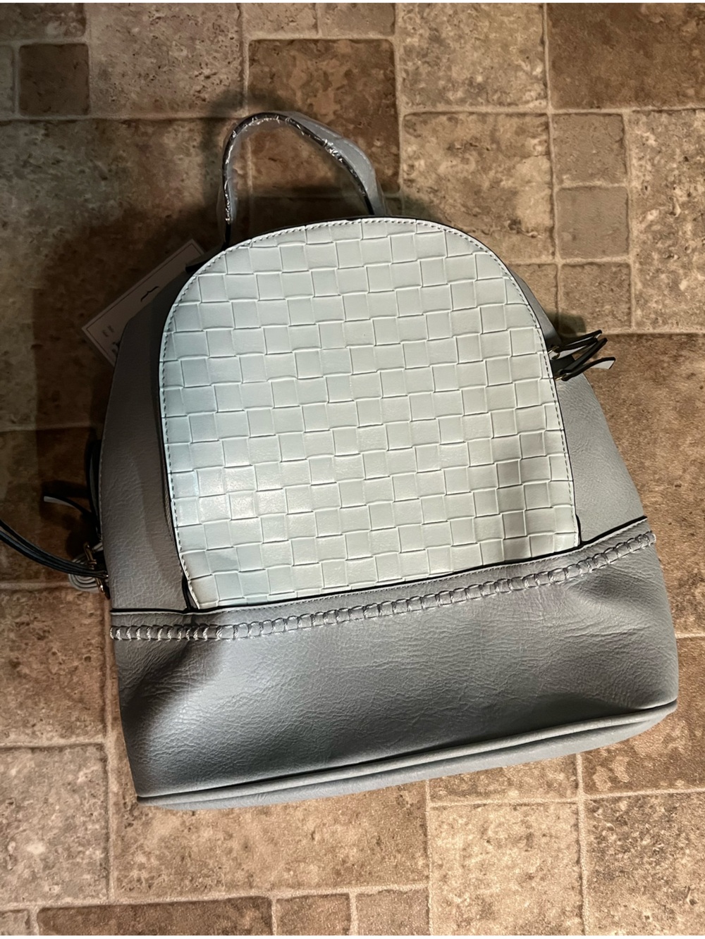 NWT Jen & Co Mint Backpack Purse